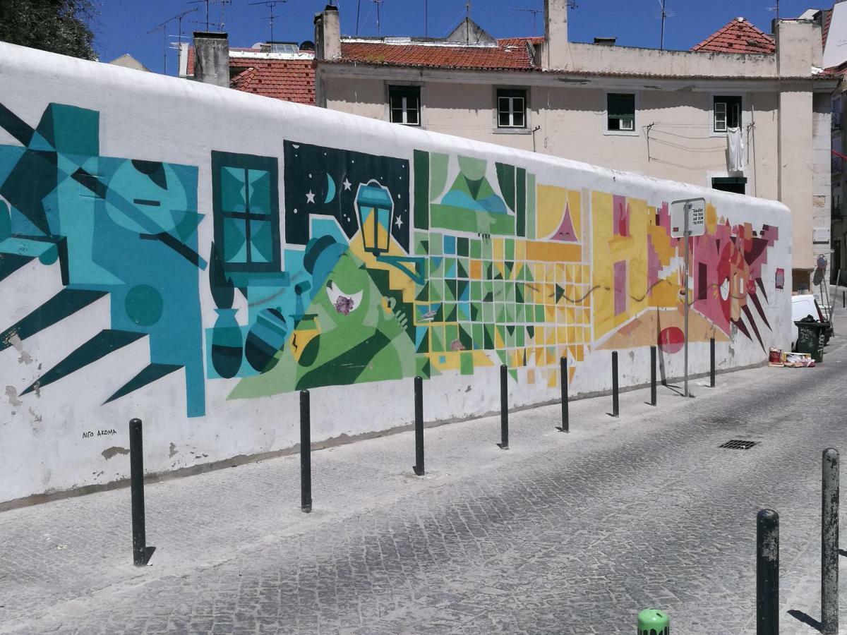 Mouraria House Central And Quiet With A Balcony Lisboa Exteriör bild